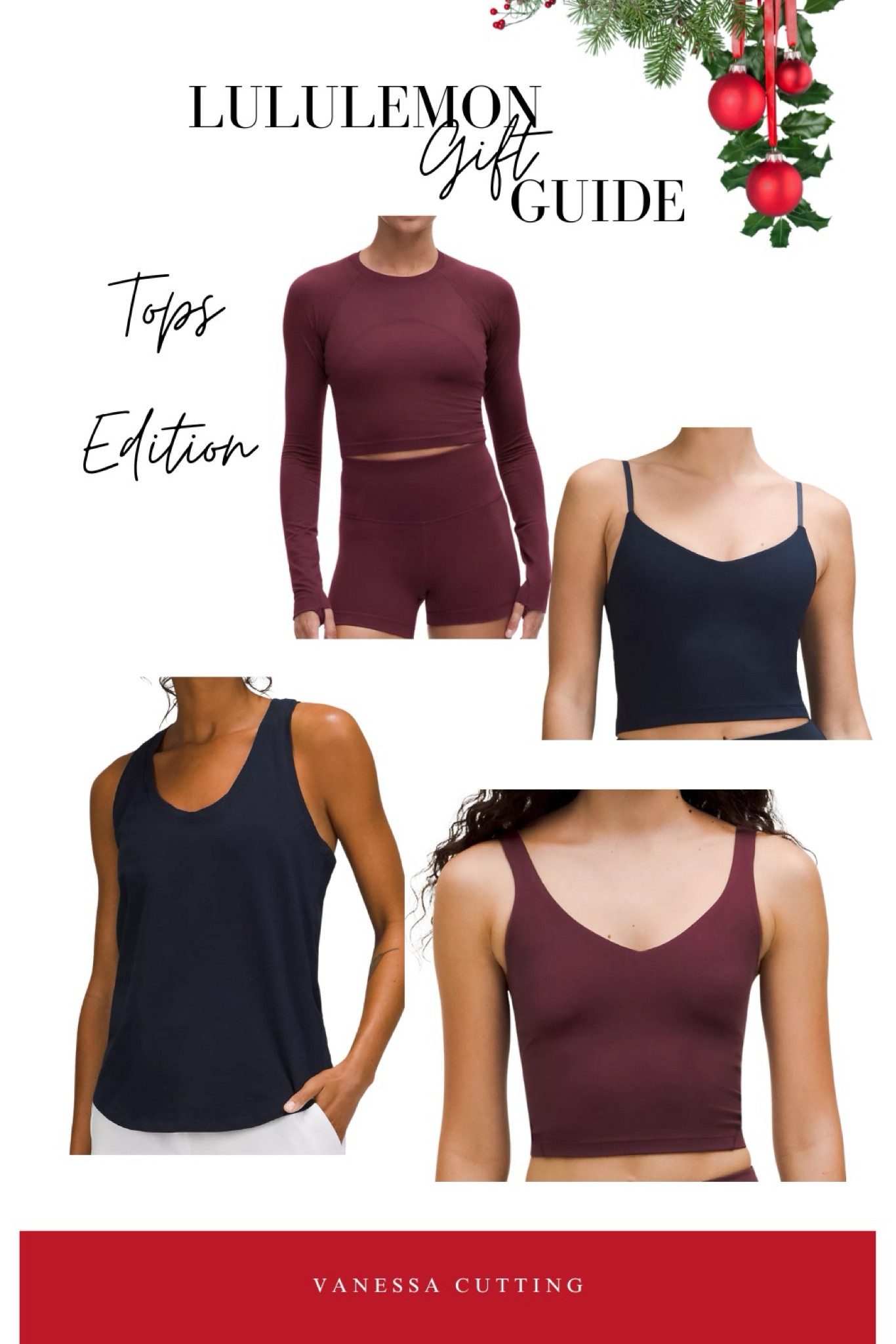 Lululemon gift guide tops edition. Lululemon tank top, Lululemon long sleeve, Lululemon align tanks.

#LTKCyberWeek #LTKGiftGuide #LTKActive