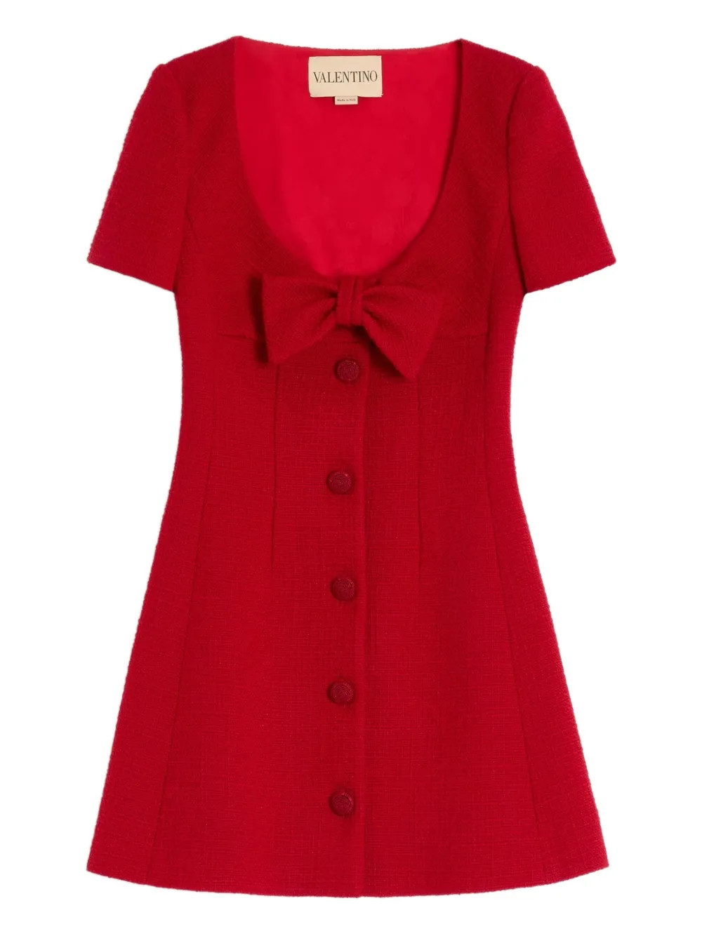 Valentino Garavani Abito Corto | Rosso | FARFETCH IT | Farfetch Global