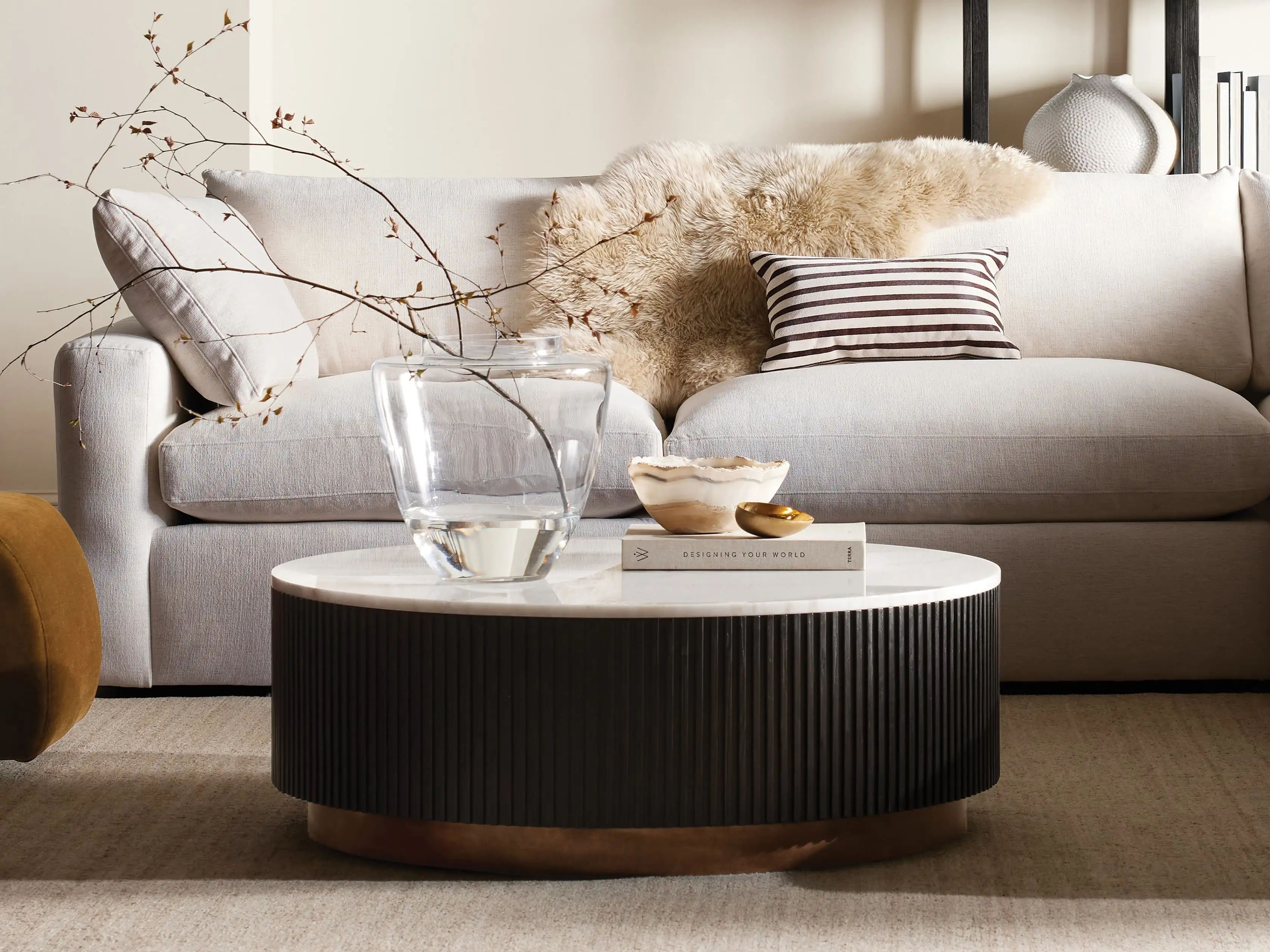 Finnley Round Coffee Table | Arhaus