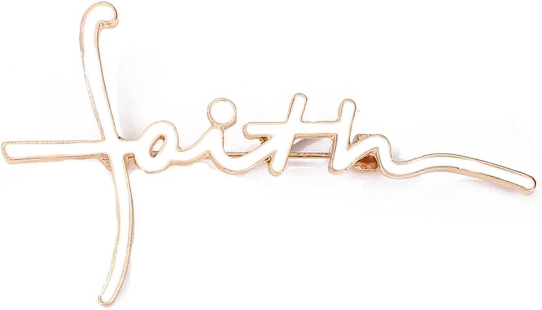 Faith Letter Brooch for Women Men Christian Theme Enamel Pin for Clothes Jackets Hats Bags Lapel ... | Amazon (US)