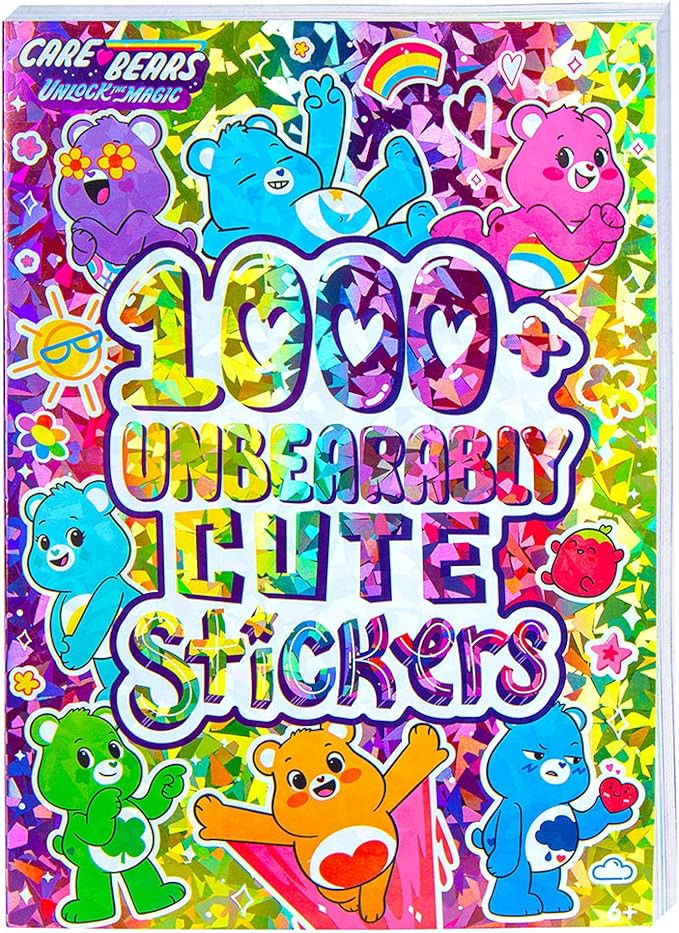 Fashion Angels Care Bear 1000+ Unbearably Cute Stickers for Kids, Fun Craft Stickers for Scrapboo... | Amazon (US)