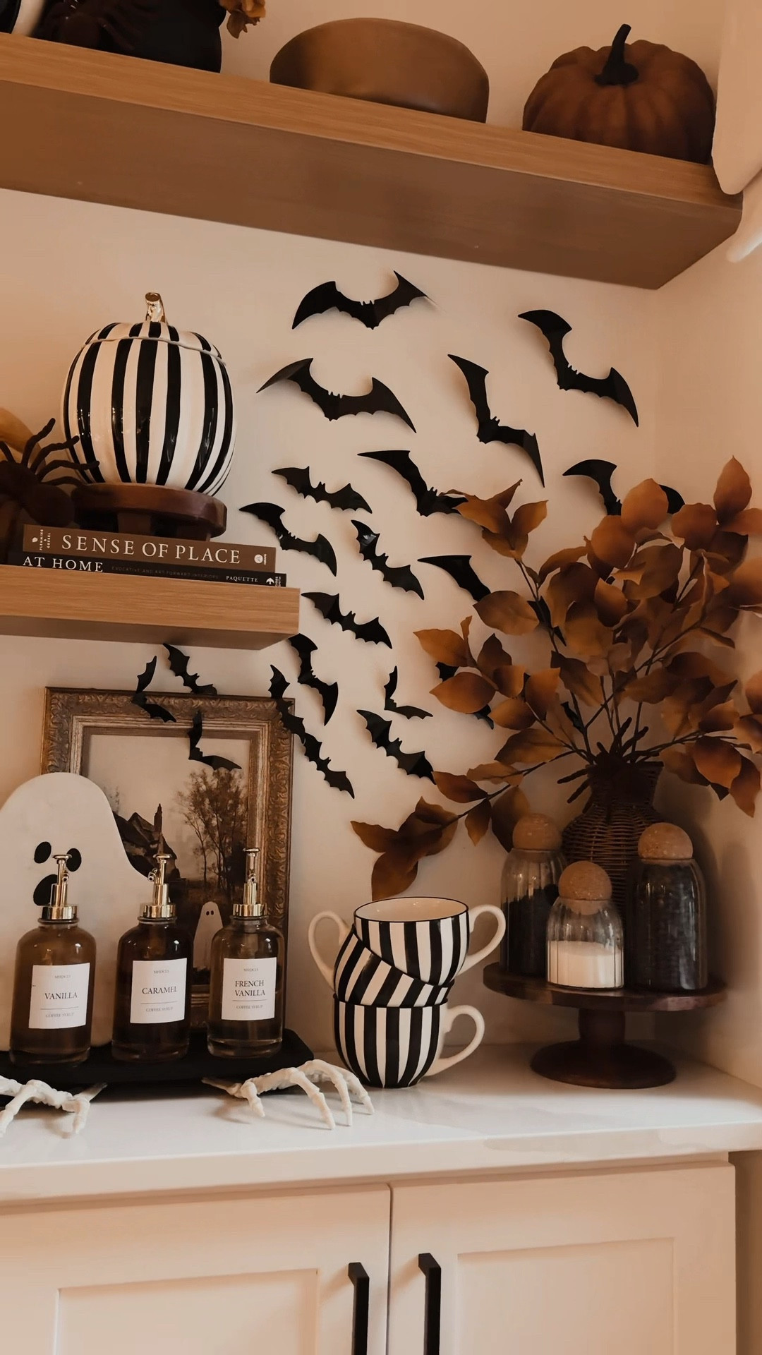 Spooky coffee bar 👻🕷️🕸️