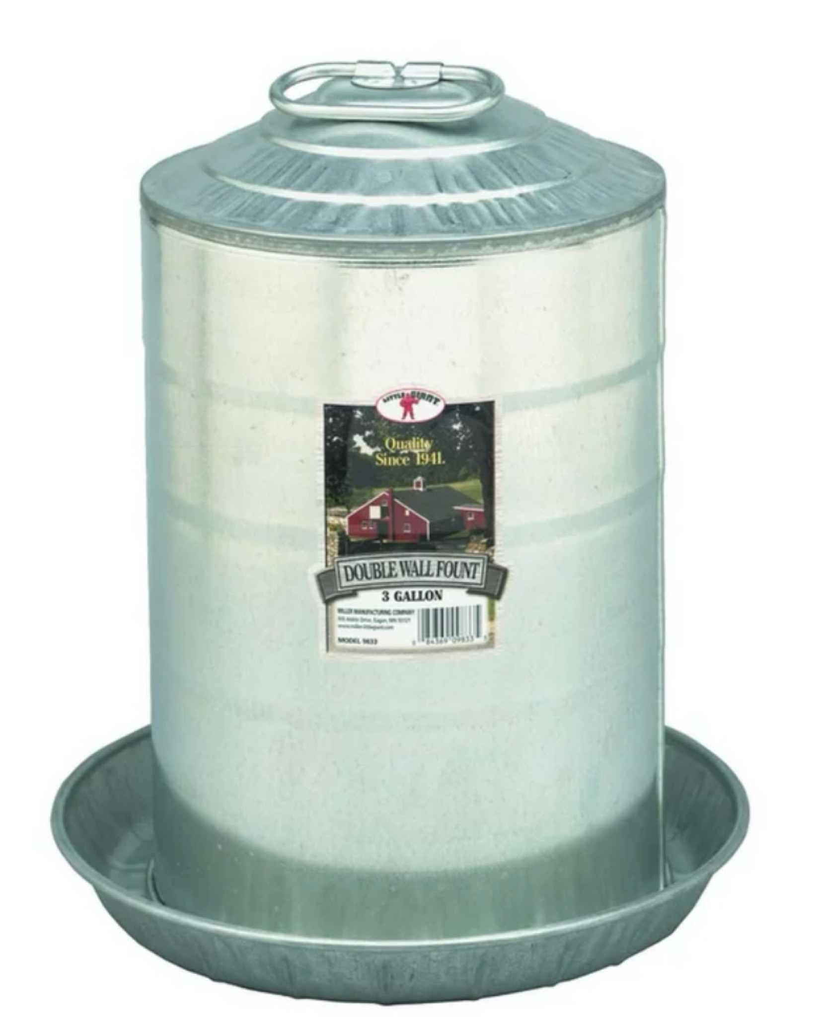Miller Manufacturing Little Giant 3 gal Steel Poultry

#LTKSeasonal #LTKfamily #LTKhome