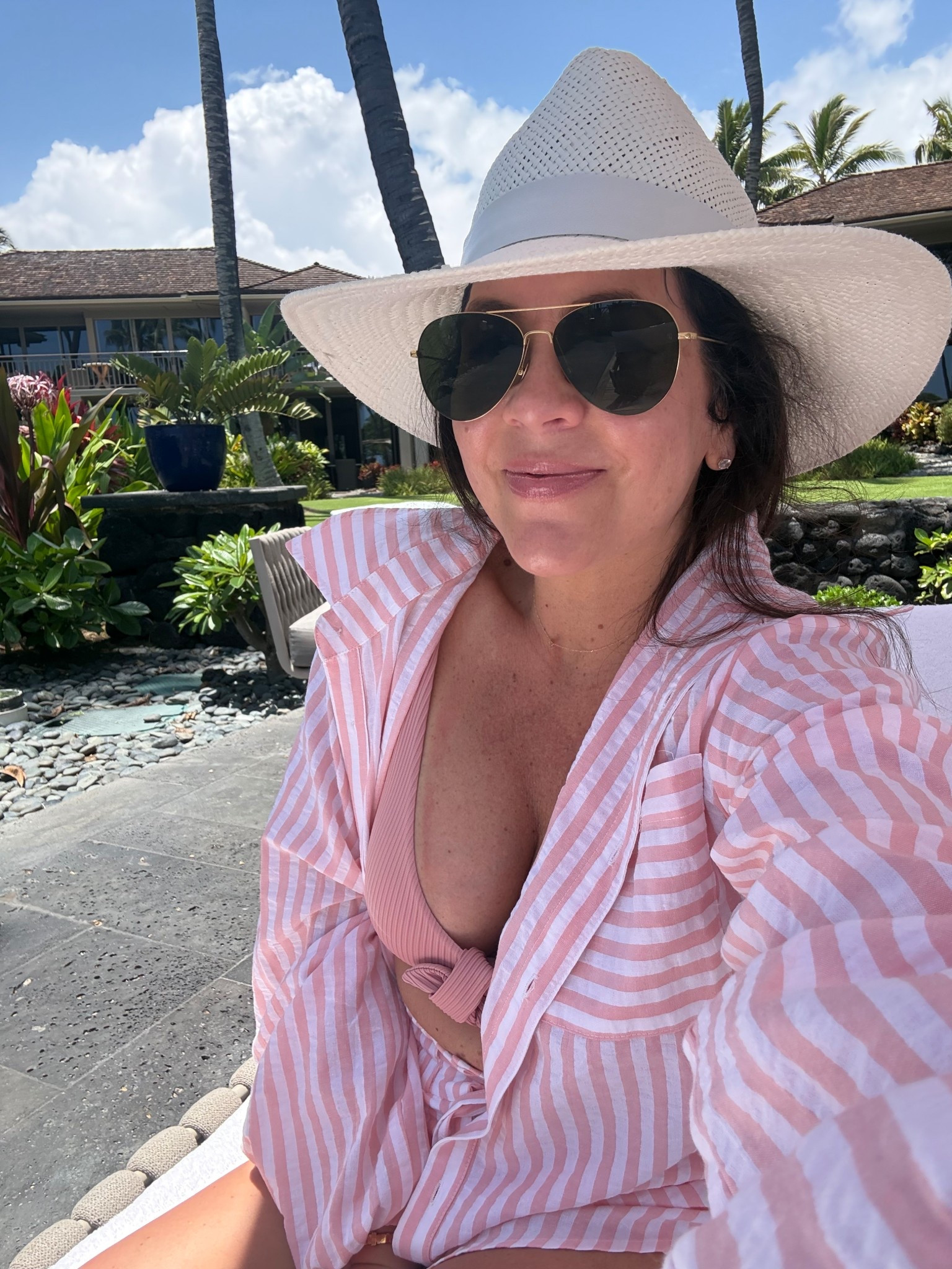 Love this “sunny plans” set for the pool and beach trips!!! 

#LTKTravel #LTKBump #LTKSwim