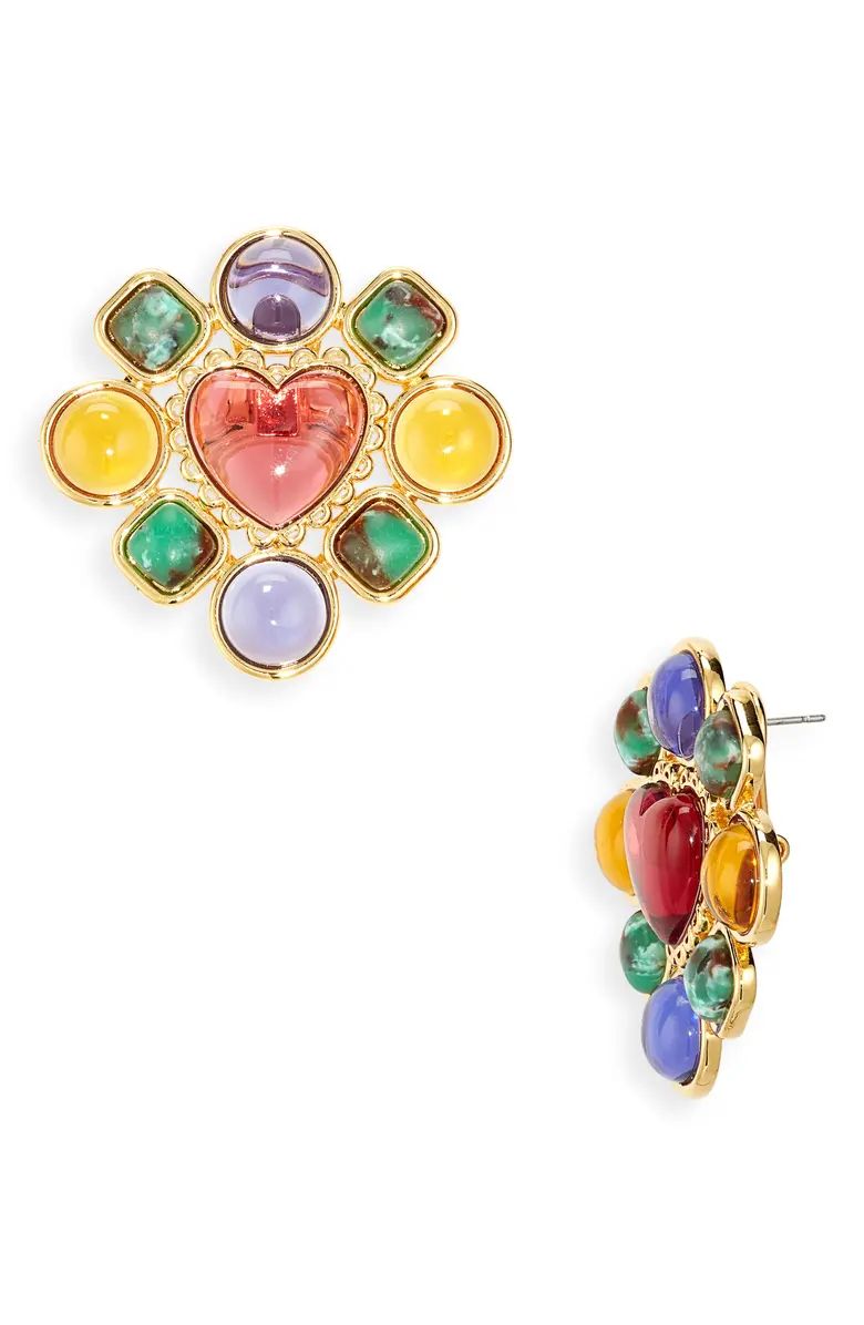 Lele Sadoughi Beloved Baroque Candy Heart Cluster Earrings | Nordstrom | Nordstrom