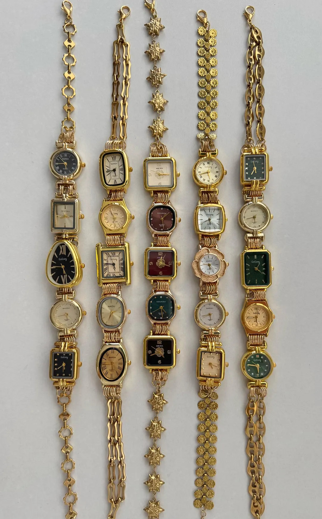 Vintage Gold Watch Choker Necklace,real Watch Face Jewelry, Punk Clock Jewelry,retro Statement Wr... | Etsy (US)