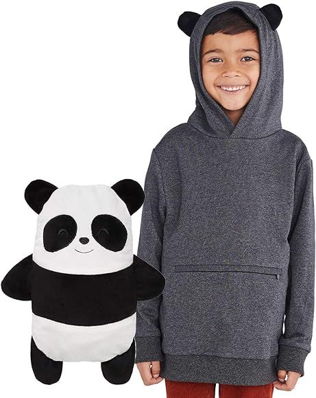Cubcoats Papo the Panda 2 in 1 Transforming Pullover Hoodie & Soft Plushie | Amazon (US)