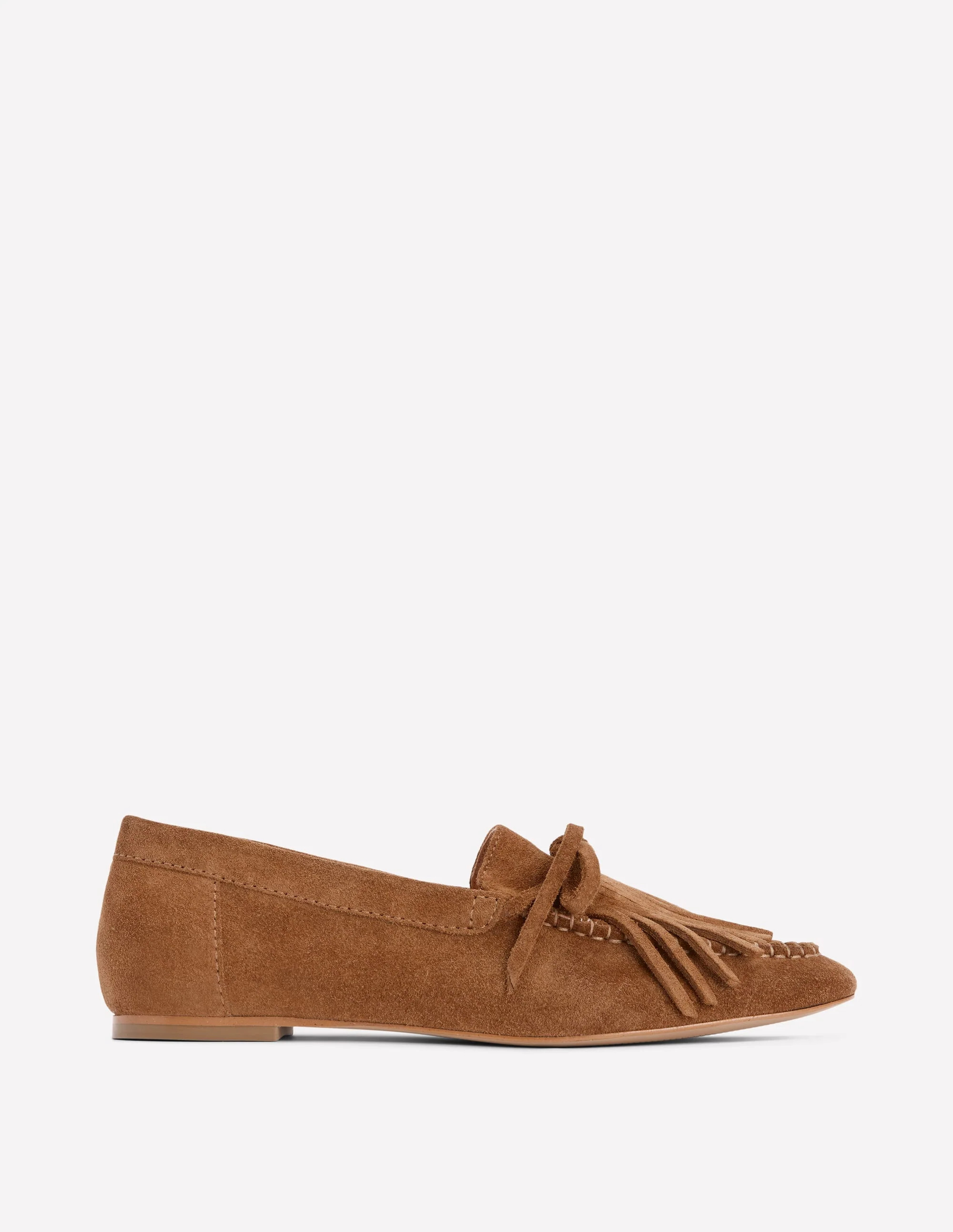 Soft Tassel Deck Shoes-Tan | Boden (US)