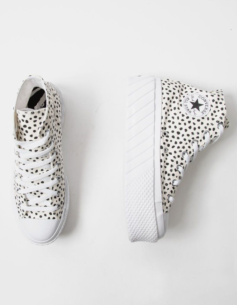 CONVERSE Welcome To The Wild 2x Platform Chuck Taylor All Star Womens Shoes - WHTBK - 572232C | Tillys