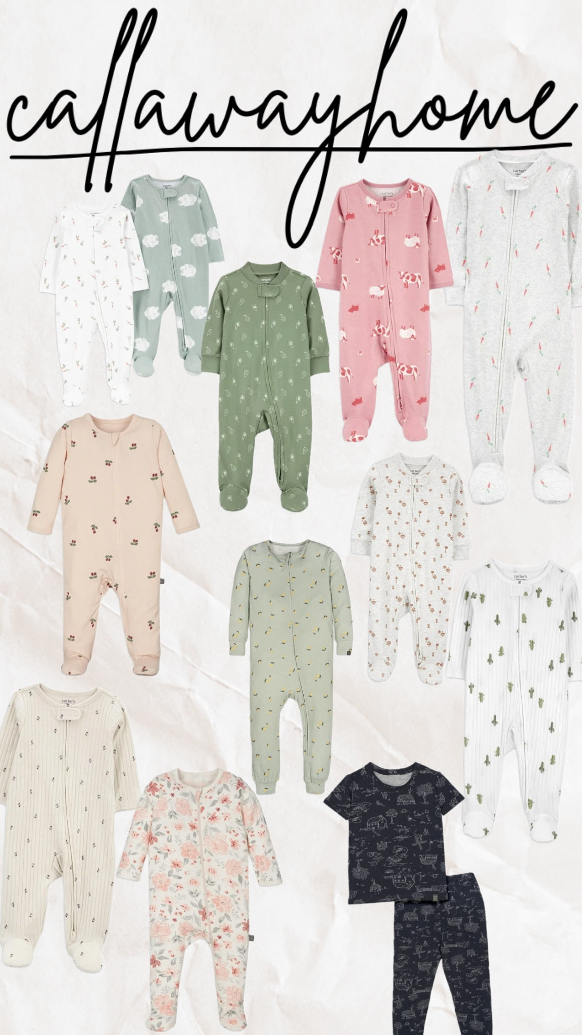 Cutest little pajamas at Walmart for babies 

#LTKkids #LTKSeasonal #LTKfindsunder50