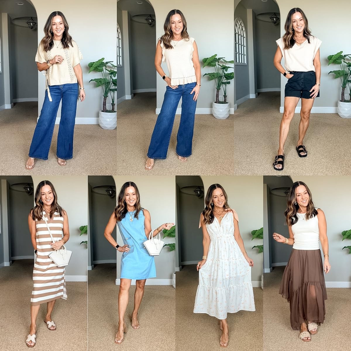 Part 6 - spring and summer outfits!

For reference: I’m 5’1”, 108 lbs.
Wearing the smallest size in everything.


Travel ready style  weekend looks  casual style  chic style  trendy fashion  maxi dress  shorts  jeans  midi dress  petite fashion  petite style  EverydayHolly



#LTKStyleTip #LTKSeasonal #LTKPetite