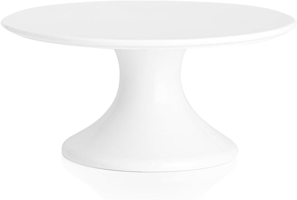 Kanwone 8-Inch Porcelain Small Cake Stand, Cake Plate, Dessert Stand, Cake Stand for Party, Baby ... | Amazon (US)