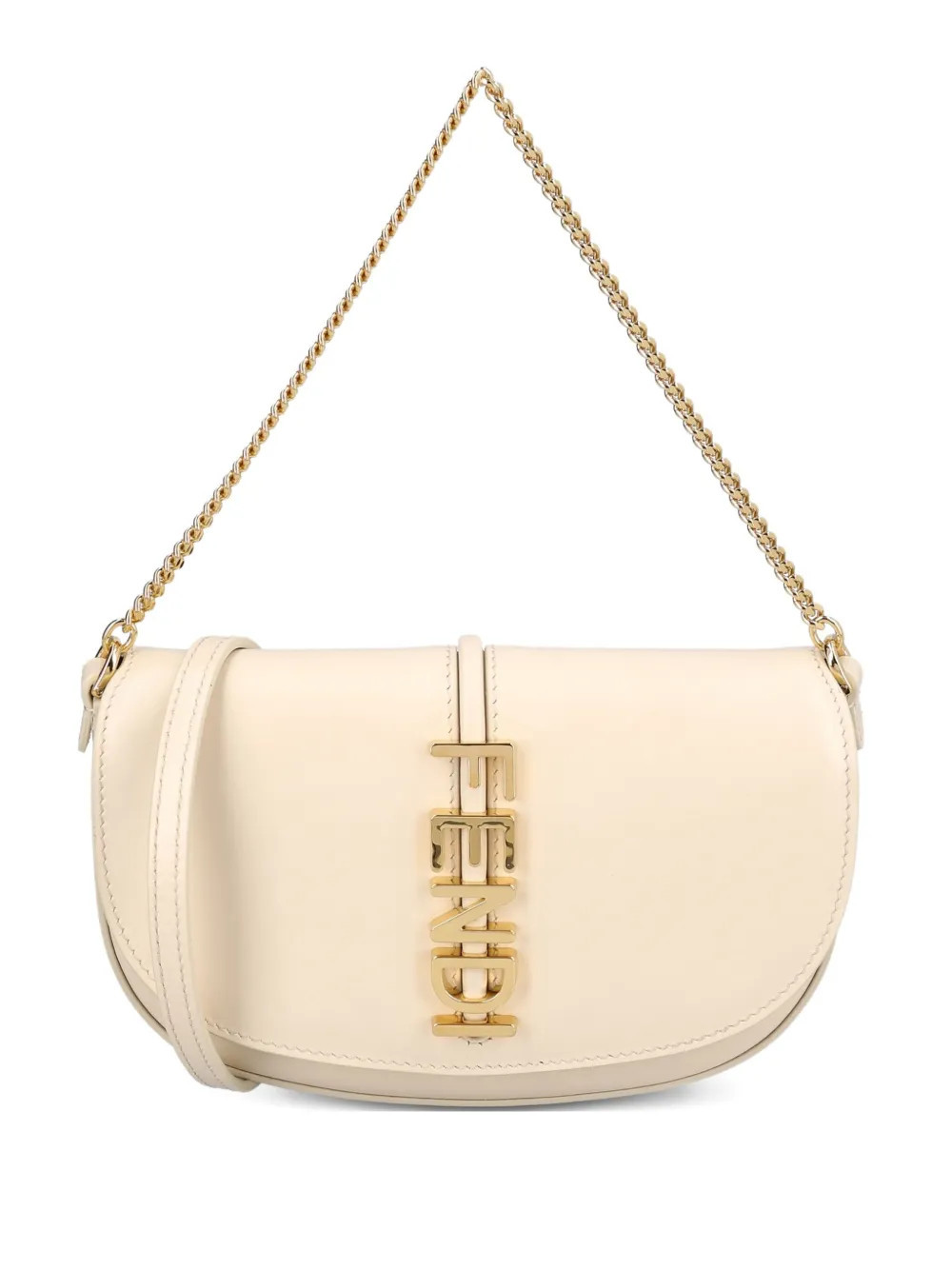 FENDI Fendigraphy wallet-on-chain - Neutrals | Farfetch Global