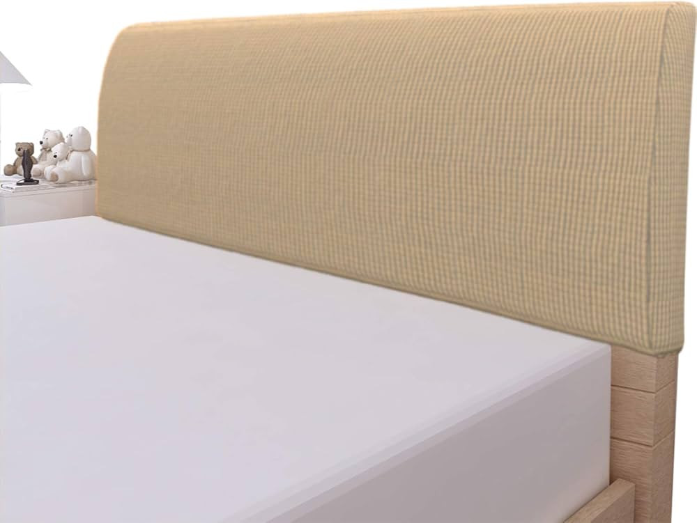 Easy-Going Stretch Bed Headboard Cover,Small Square Jacquard Headboard Slipcover, Dustproof Bed H... | Amazon (US)