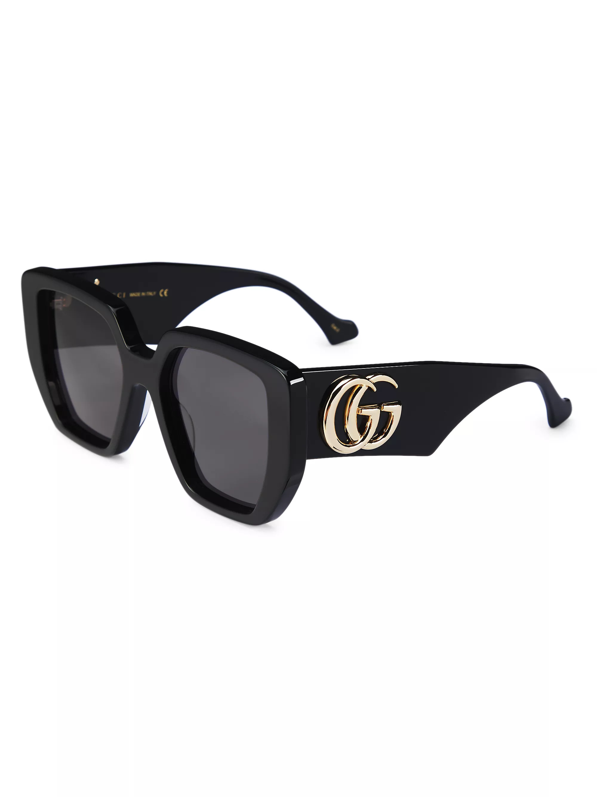 Gucci Generation 54MM Oversized Rectangular Sunglasses | Saks Fifth Avenue