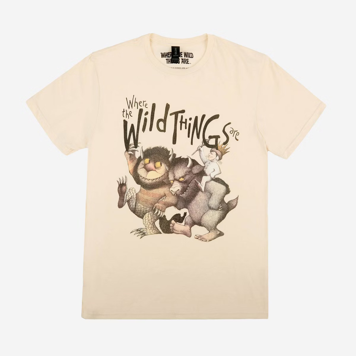 Men's Where The Wild Things Are Short Sleeve Graphic T-Shirt - Black | Target