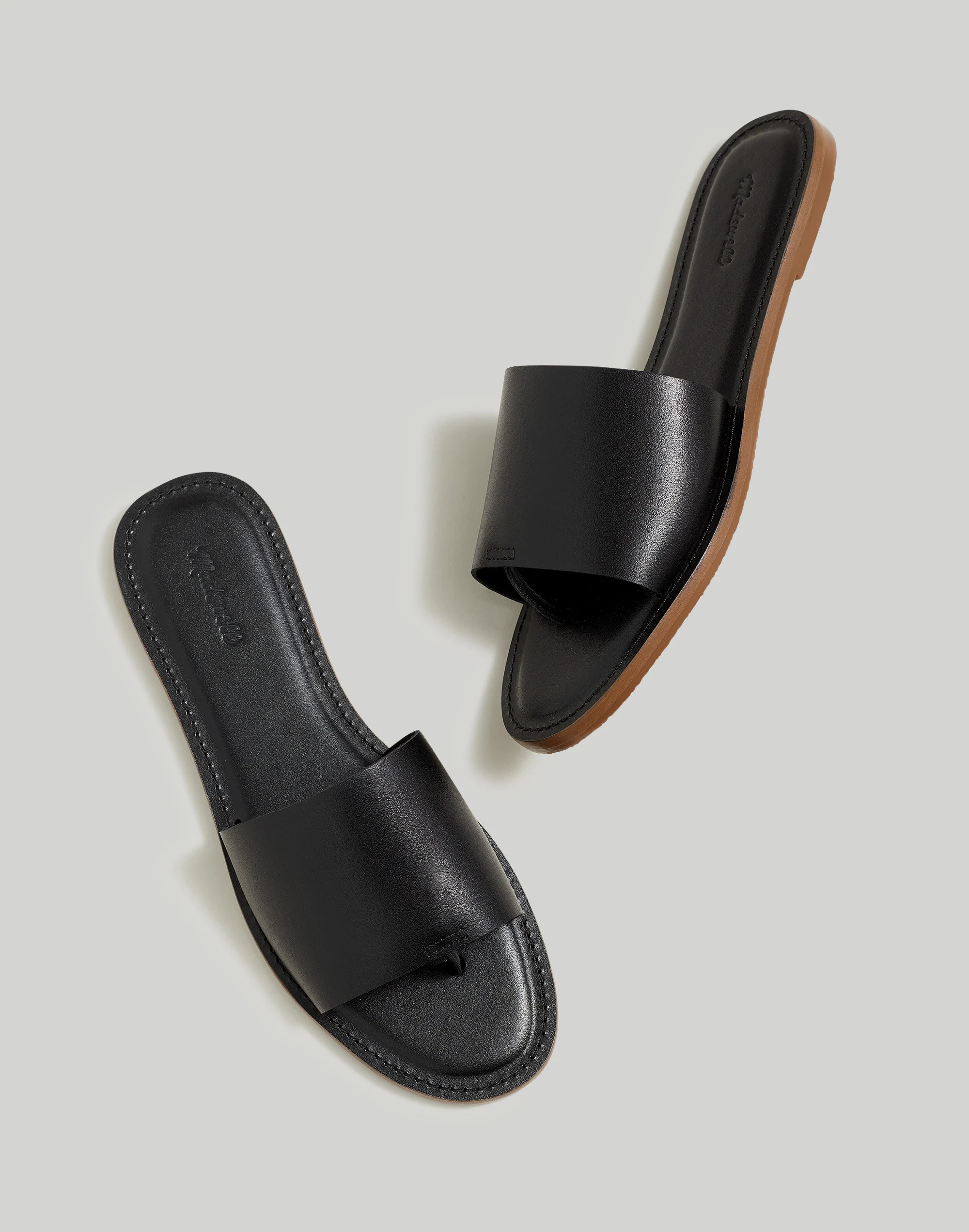 The Boardwalk Post Slide Sandal | Madewell
