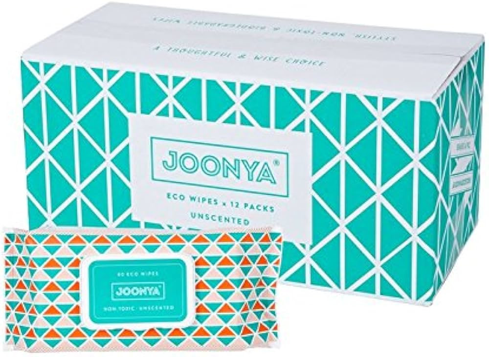 Joonya Baby Wipes - Non-Toxic, Earth-Friendly Baby Wipes for Calm, Healthy Skin - Fragrance Free ... | Amazon (US)