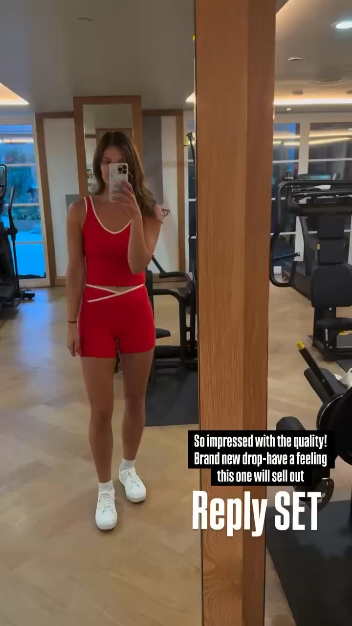 This set completely exceeded my expectations. The quality feels so much more expensive than the price, the fit is flattering, and the contrast trim makes it look like a designer activewear find. One of those pieces you’ll reach for on repeat for workouts, walks, and everyday errands.

Amazon activewear, workout set, matching set, athletic wear, biker shorts set, gym outfit, tennis outfit, walking outfit, summer activewear, Amazon fashion, athleisure style, tall girl style, StangandCo

#LTKActive #LTKfitnessgoals #LTKTall