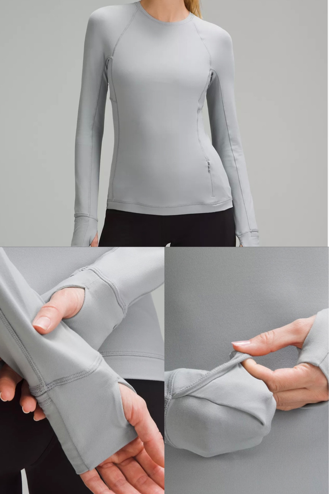 Lululemon workout top. Perfect for those cold runs outside. Currently on sale for $69. 

#LTKstyletip #LTKsalealert #LTKfitness