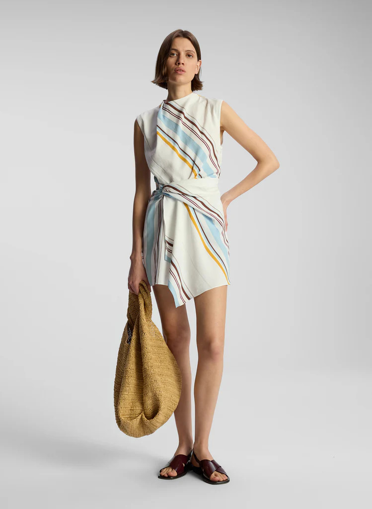 Dion Striped Mini Dress | A.L.C