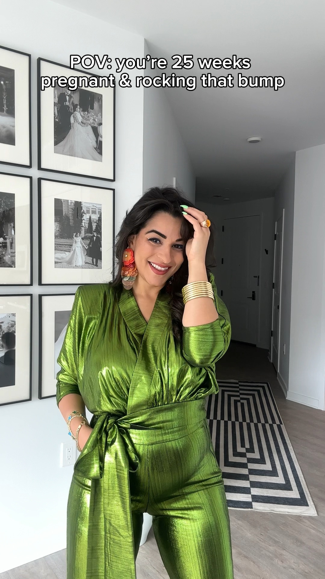 25 weeks pregnant in the most Gorgeous Zhivago jumpsuit!!!! 

Follow my shop @Nardinemarie on the @shop.LTK app to shop this post and get my exclusive app-only content!

#LTKBump #LTKU #LTKStyleTip