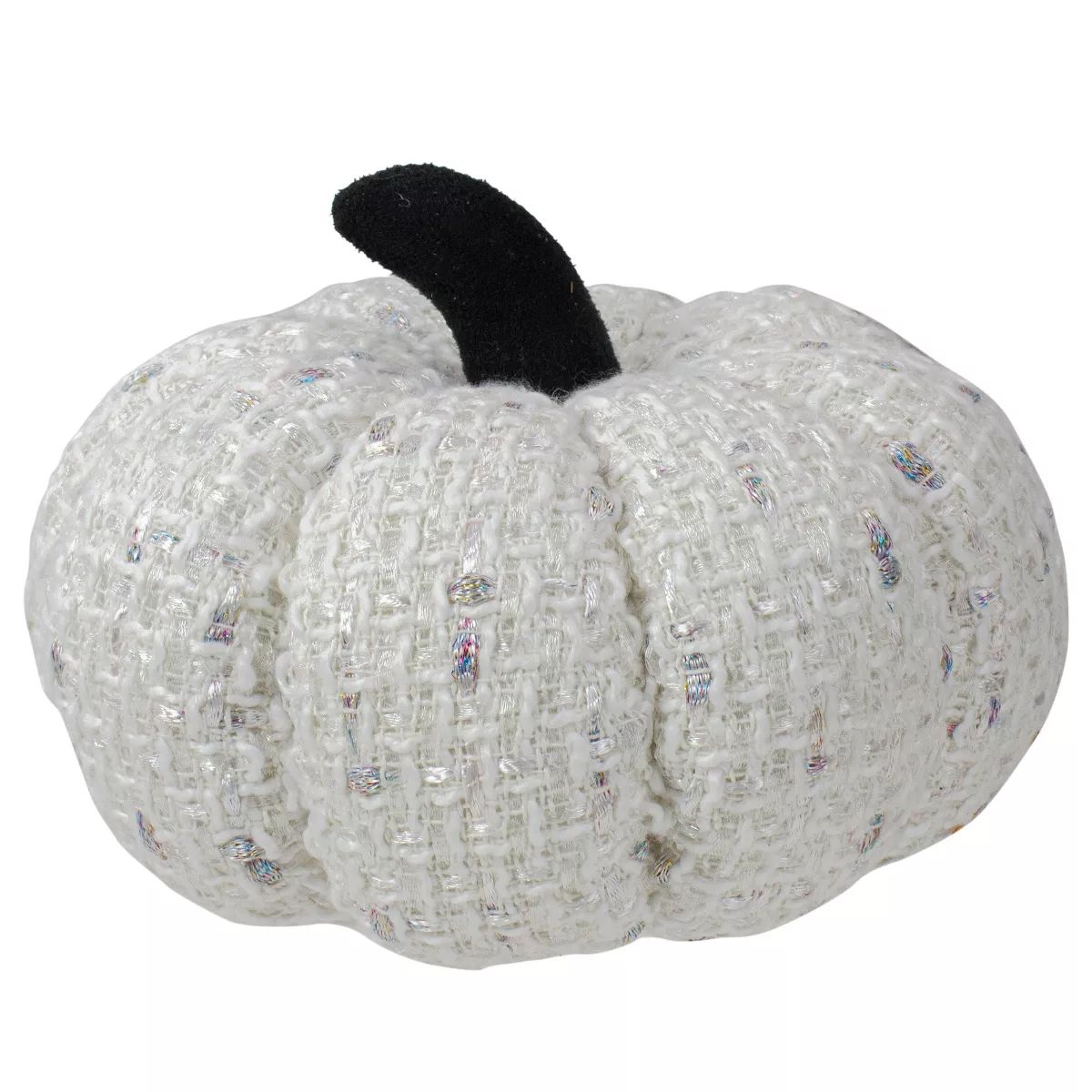 Northlight 7" Ivory Knitted Fall Harvest Tabletop Pumpkin | Target