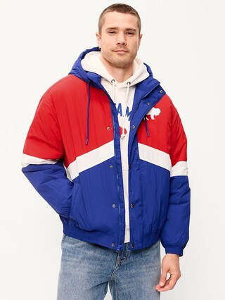 Buffalo Bills Oversized Jacket for Adults | Old Navy (US)