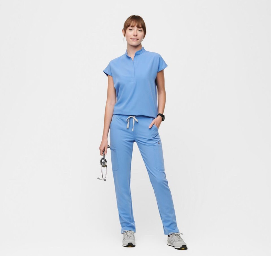 FIGS scrubs Ceil Blue 

#LTKworkwear