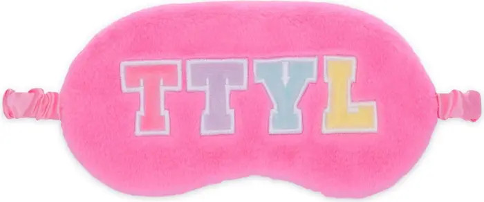 Iscream Kids' TTYL Faux Fur Eye Mask | Nordstrom | Nordstrom