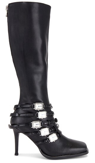 Watch Boots in Black | Revolve Clothing (Global)