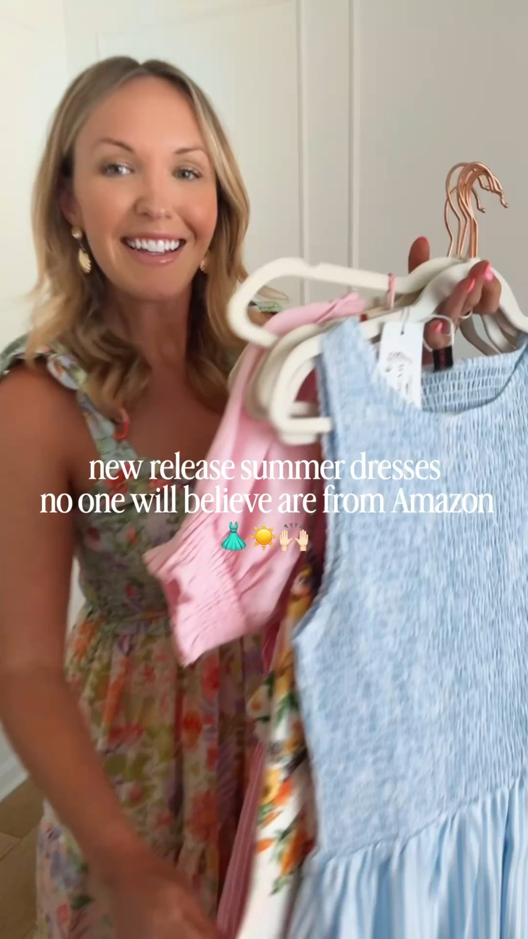 Summer dresses you won’t believe are from Amazon! Wearing a med!