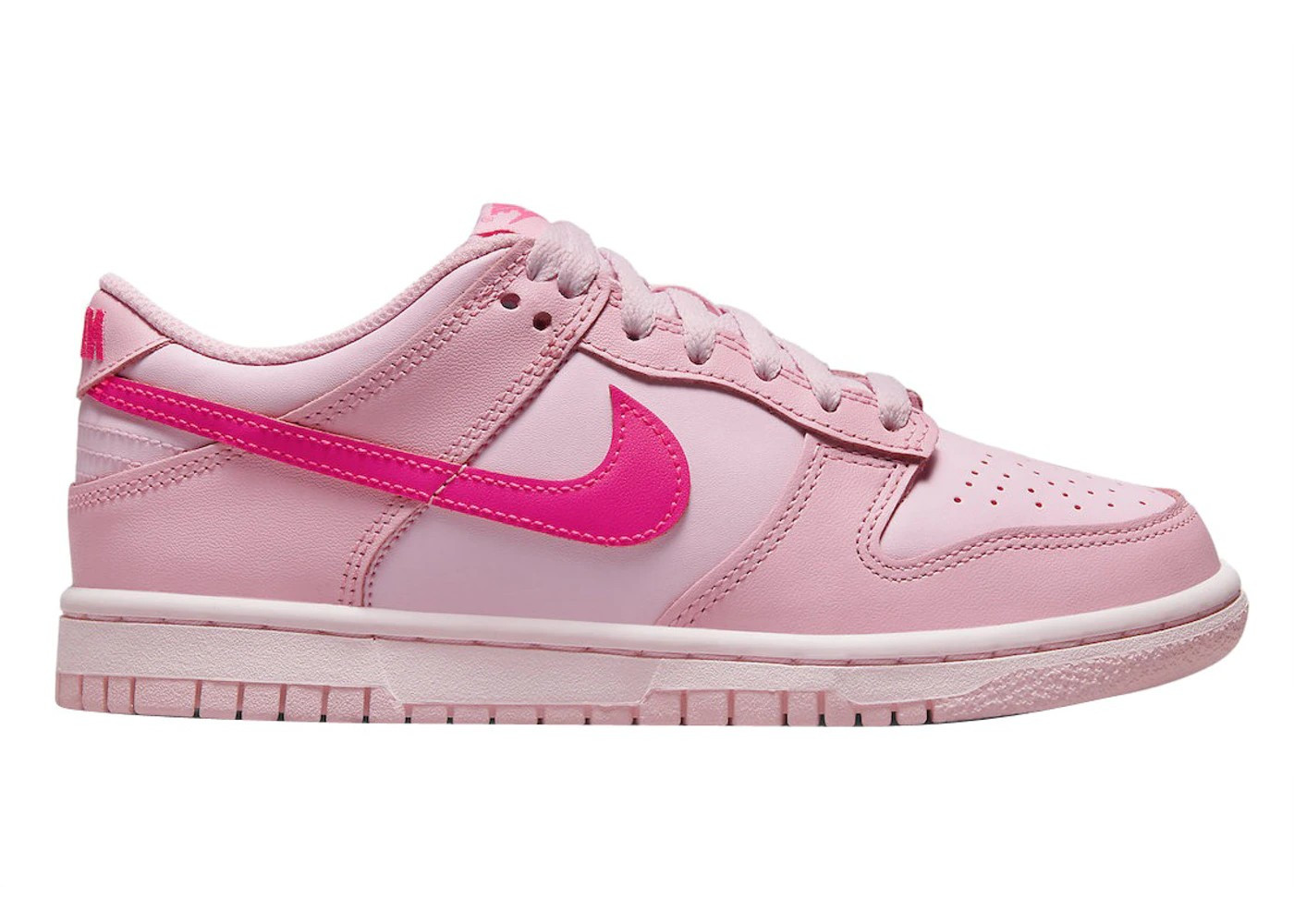 Nike Dunk Low Triple Pink (GS) | StockX