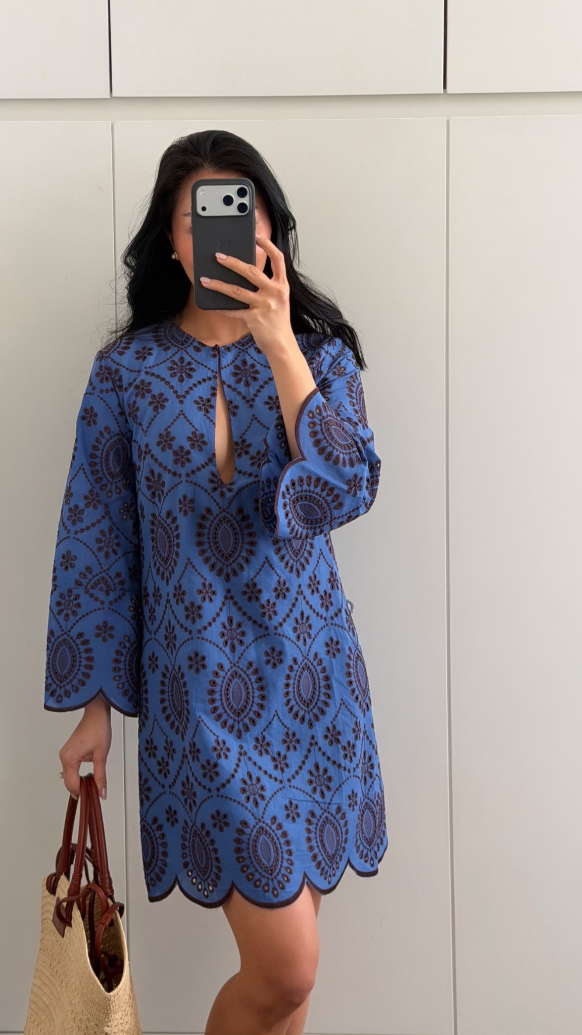 Embroidered tunic dress. Perfect for vacation and hotter months 

#LTKootd #LTKSwim #LTKSeasonal