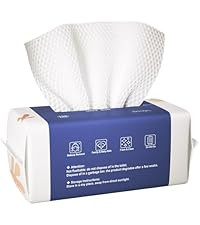 Ourmed Life Disposable Face Towel | 150 Count Lint-Free Biodegradable Clean Towels | Dry Makeup R... | Amazon (US)