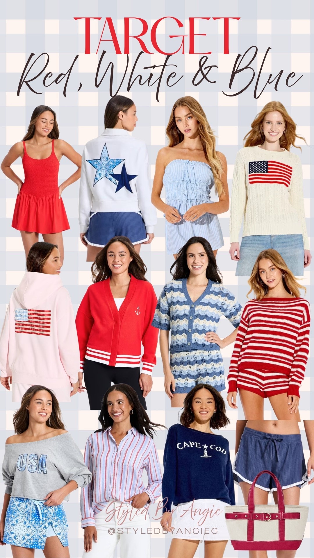 Target said red, white & blue 🇺🇸❤️💙
These new arrivals are giving all the coastal summer vibes for Memorial Day, 4th of July, and beach weekends 


target style, target finds, target fashion, summer outfits, patriotic style, red white and blue, fourth of july outfits, memorial day style, coastal style, americana style, summer fashion, beach outfits, vacation style, target new arrivals, casual summer style, cute summer outfits, patriotic outfits, resort wear, lake day outfits, summer trends

#LTKtravel

#LTKootd #LTKSeasonal