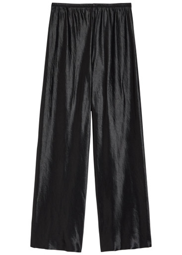Straight-leg satin trousers | Harvey Nichols