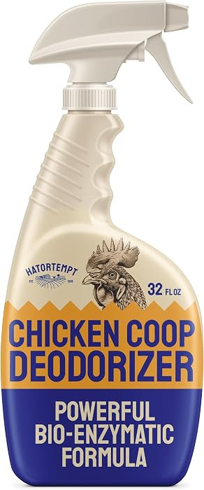 Hatortempt 32 fl oz Chicken Coop Deodorizer and Cleaner Spray, Unscented | Amazon (US)