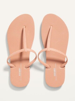T-Strap Flip-Flops for Women (Partially Plant-Based) | Old Navy (CA)