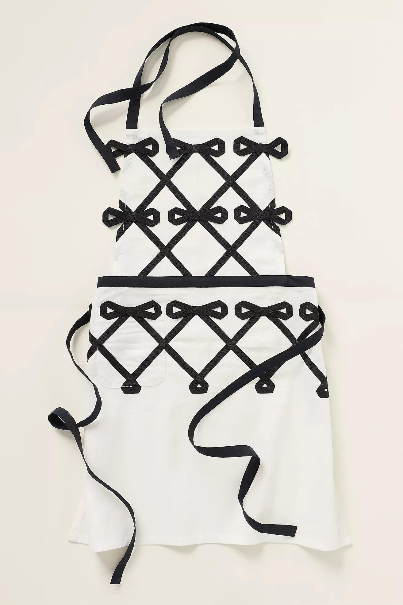 Benedita Bow Apron | Anthropologie (US)