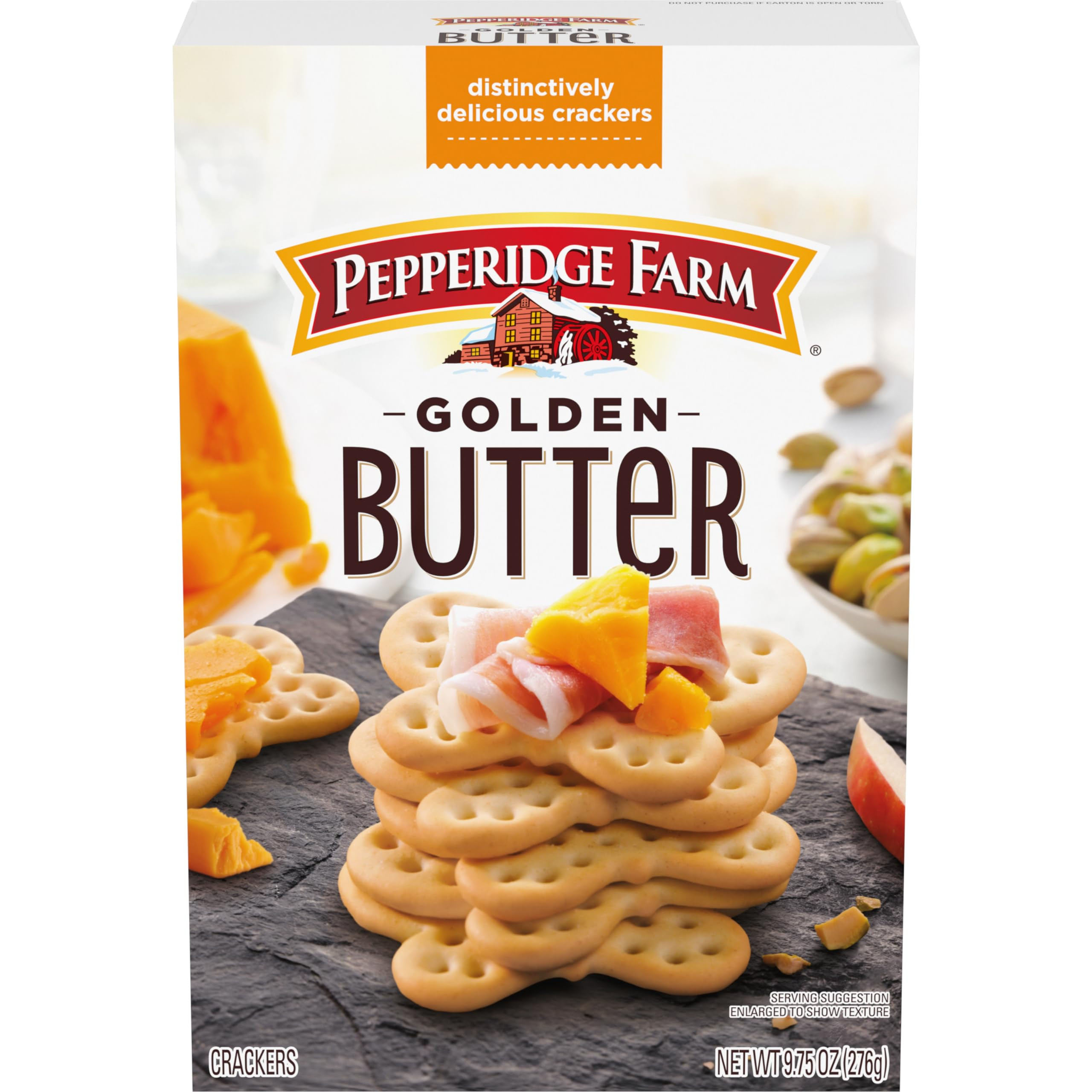 Pepperidge Farm Golden Butter Crackers, 9.75 Oz Box | Amazon (US)