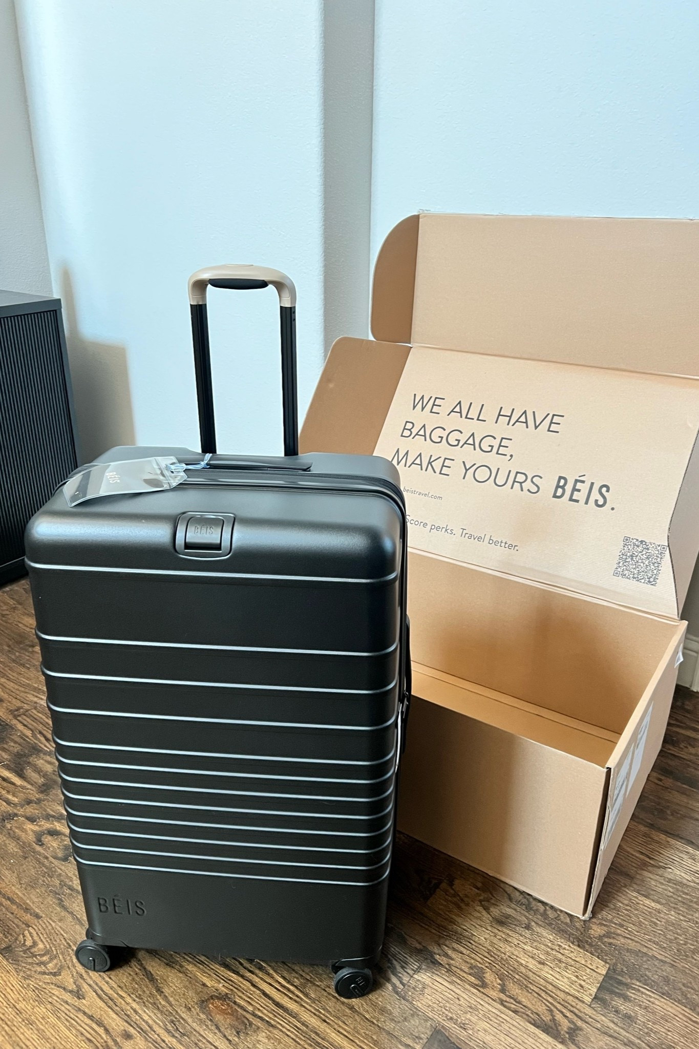 It was time to upgrade the luggage! After our previous bag was destroyed by an airline, we opted to get this @beistravel checked-in bag - and it’s expandable! Here’s to more travels. ✈️

#LTKTravel