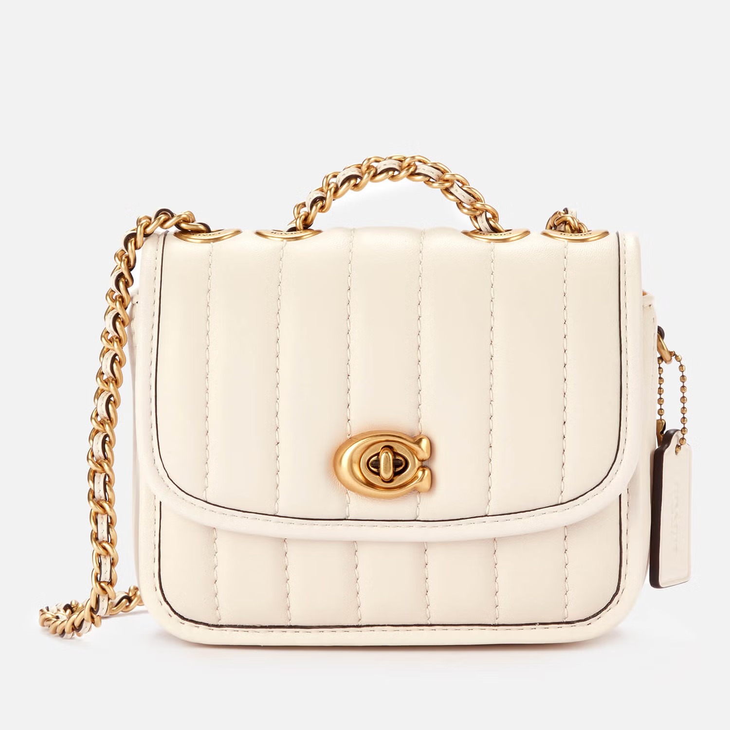 Coach Women's Madison Shoulder Bag 16 - Chalk | Mybag.com (Global) 