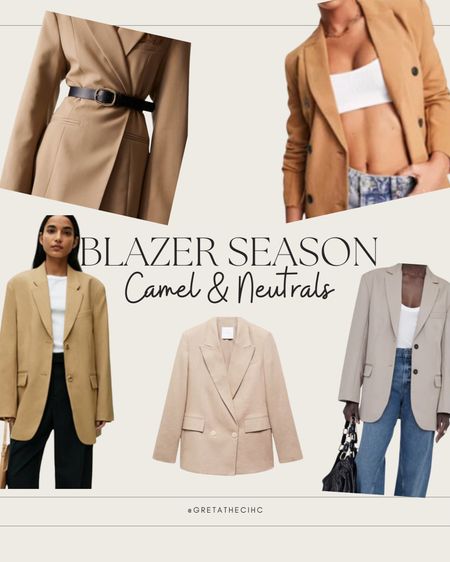Blazer season camel edition  

#LTKover40 #LTKworkwear #LTKstyletip