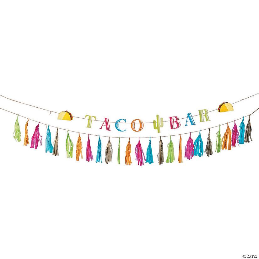 Taco Bar Garlands - 2 Pc. | Oriental Trading Company