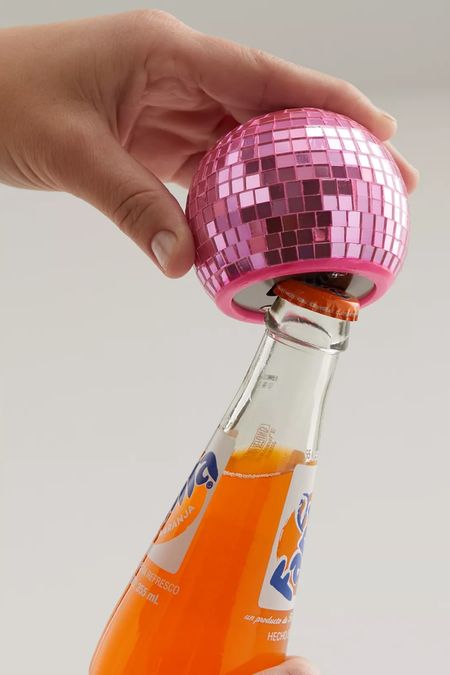 Disco ball pink bottle opener. Fun gift idea! #discoball #giftforher #bar

#LTKhome #LTKGiftGuide #LTKfindsunder50