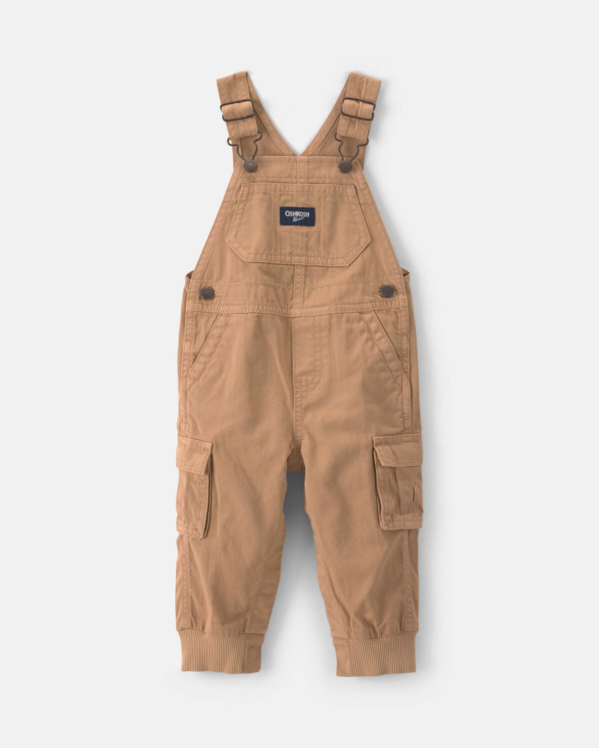 Baby Boy Cargo Overalls - Khaki | Carter's Inc