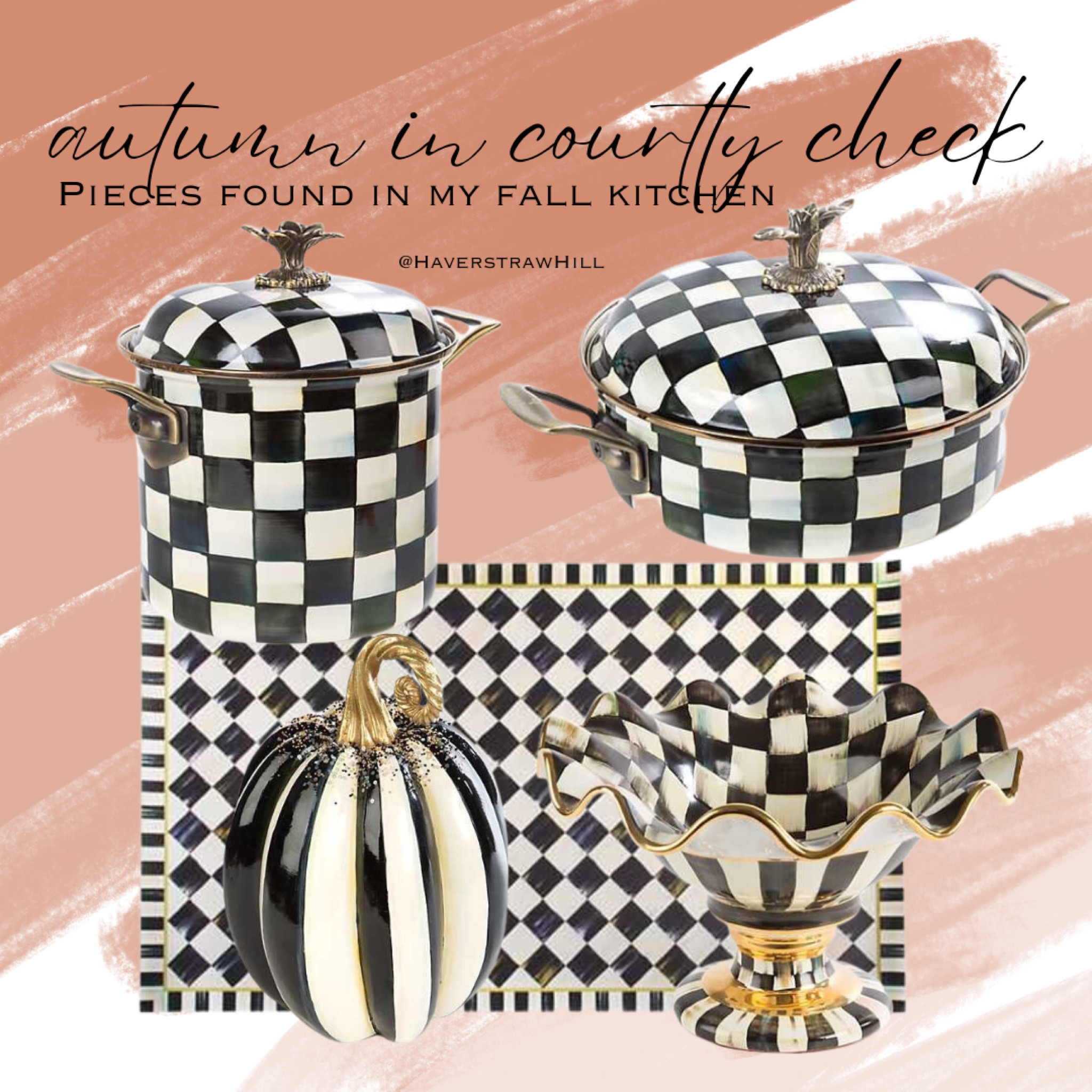 Nothing better than Courtly Check for an Autumn look in your home! ▪️▫️▪️▫️

#LTKSeasonal #LTKhome #LTKsalealert