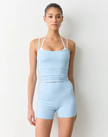 Layered Thin Strap Active Top | Glassons (Australia)