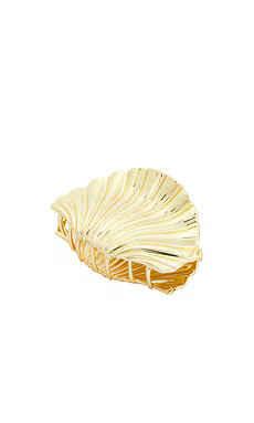 petit moments Scallop Shell Hair Clip in Gold from Revolve.com | Revolve Clothing (Global)